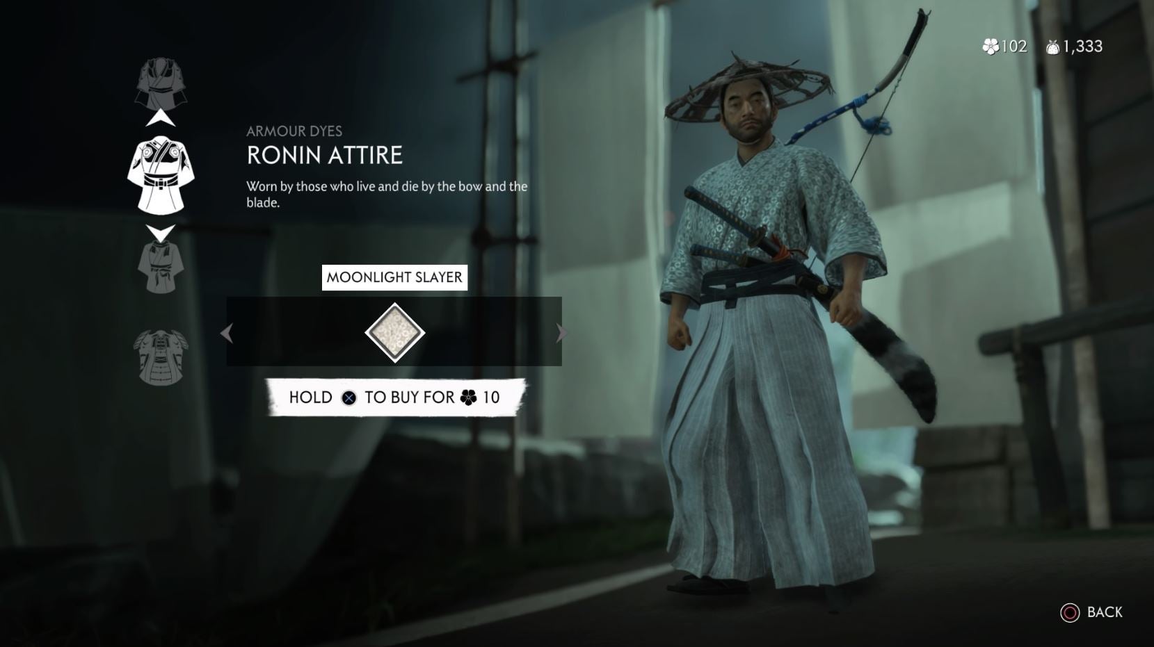 Ghost of Tsushima Best Armor All Armor Dyes and Sets VG247
